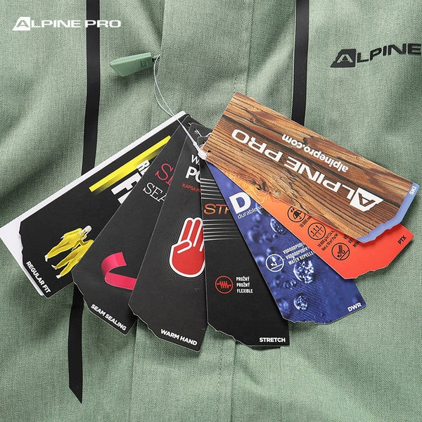 Alpine PRO - Vattentät skid-jacka för män